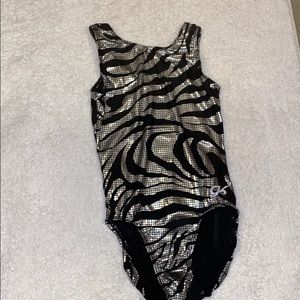 GK || Never worm! zebra print leotard